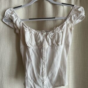 Reformation Summer Blouse/ Crop top